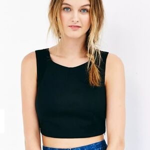 Lucca Couture Structured Tank Top